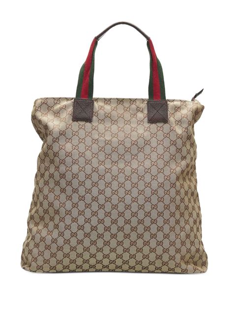 gucci nylon bag price|owned Gucci tote.